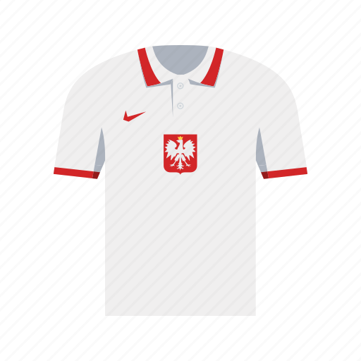 Poland, soccer, football, jersey, shirt, world cup, qatar icon - Download on Iconfinder
