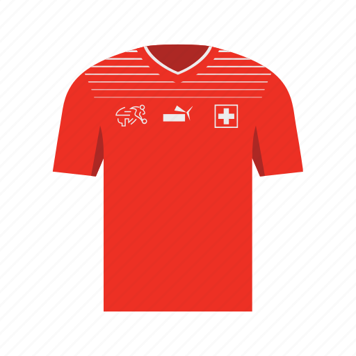 Switzerland, soccer, football, jersey, shirt, world cup, qatar icon - Download on Iconfinder