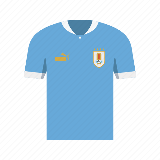 Uruguay, soccer, football, jersey, shirt, world cup, qatar icon - Download on Iconfinder