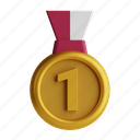 medal, award, winner, badge, achievement 