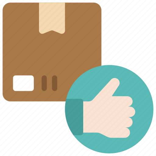 Approved, product, assurance, package, thumbsup icon - Download on Iconfinder