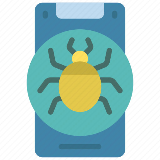 Mobile, phone, bug, assurance, error, iphone icon - Download on Iconfinder