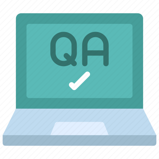 Qa, laptop, assurance, quality, computer icon - Download on Iconfinder