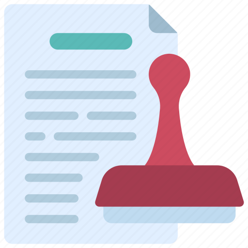 Stamp, document, assurance, stamped icon - Download on Iconfinder