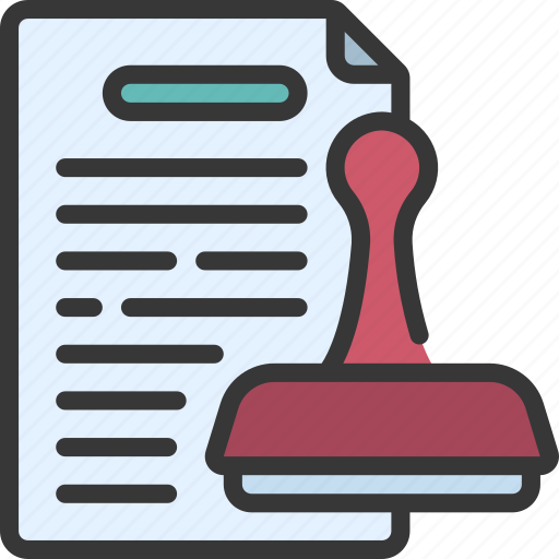 Stamp, document, assurance, stamped icon - Download on Iconfinder