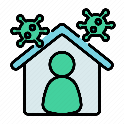Quarantine, virus, coronavirus, self, home, work, social icon - Download on Iconfinder