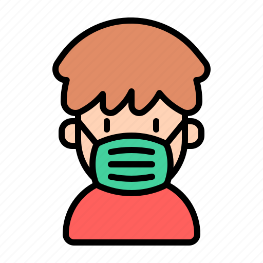 Mask, man, health, medical, safty, flu, sick icon - Download on Iconfinder