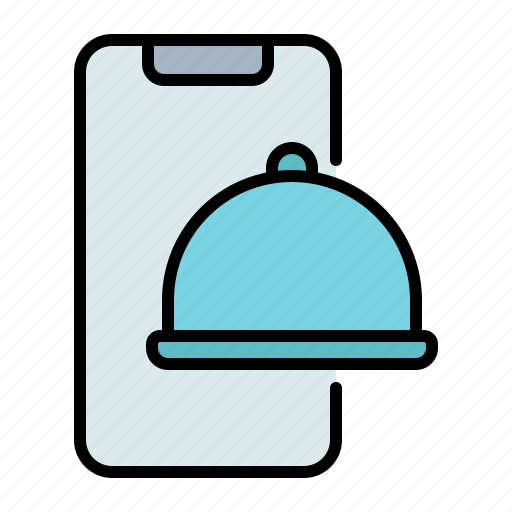 Food, order, shopping, phone, delivery, meal icon - Download on Iconfinder