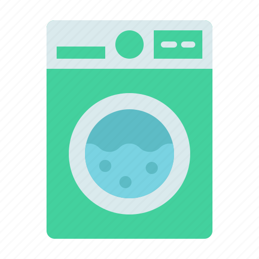 Washing, machine, clean, cleaning, hygiene, clothes, clothing icon - Download on Iconfinder