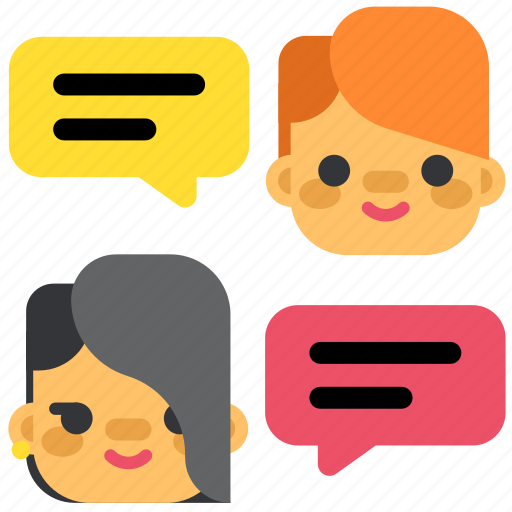 Chat, communication, message, quarantine, self isolation, stayhome, talk icon - Download on Iconfinder