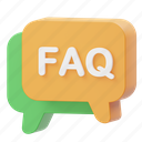faq, chat, chatting, sign, customer, message, answer, ask, question mark