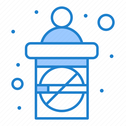 Conference, healthcare, no, sign, smoking icon - Download on Iconfinder