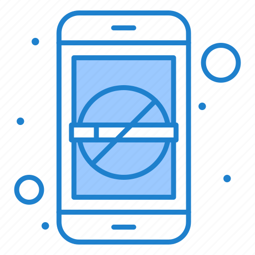 App, mobile, no, prohibited, quit, smoking icon - Download on Iconfinder