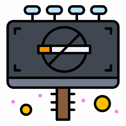 Ad, board, cigarette, no, sign, smoke icon - Download on Iconfinder