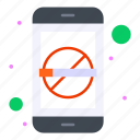 app, mobile, no, prohibited, quit, smoking