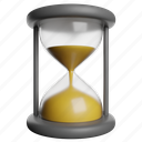hourglass, timer, schedule, loading