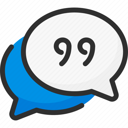 Box, bubble, chat, comma, dialogue, forum, quote icon - Download on Iconfinder