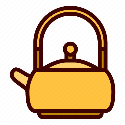Teapot, kettle, decoration, chinese, new year, traditional, object icon - Download on Iconfinder