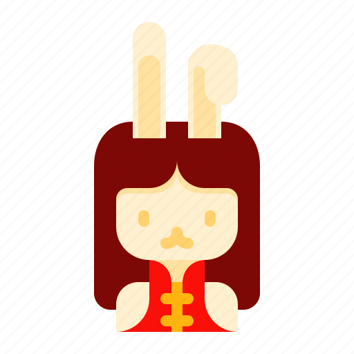 Rabbit, chinese, new year, character, zodiac, avatar icon - Download on Iconfinder