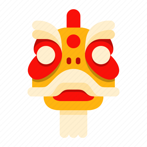 Lion dance, decoration, chinese, new year, traditional, object icon - Download on Iconfinder