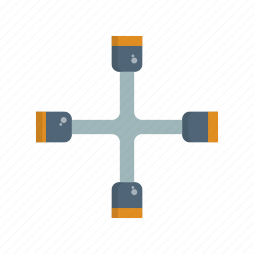 Cross, gear, repair, setting, tool, wrench icon - Download on Iconfinder