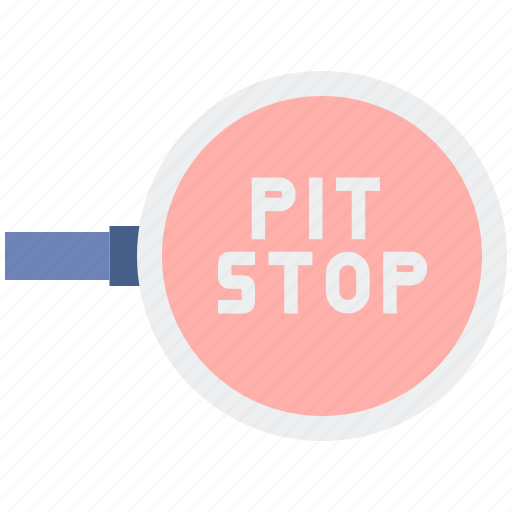 Pit, stop, race, sign icon - Download on Iconfinder