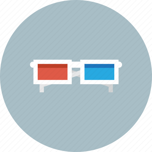 Cinema, films, glasses, movies, watch icon - Download on Iconfinder