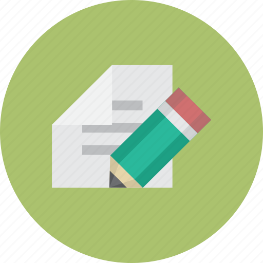 Edit, paper, pen, write icon - Download on Iconfinder