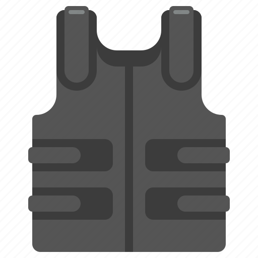 Clothing, protective, vest icon - Download on Iconfinder