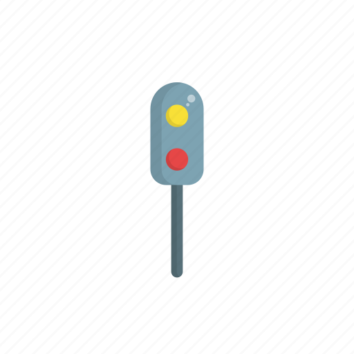 Lamp, light, railway, sign, traffic, train icon - Download on Iconfinder