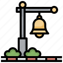 bell, signaling, train, station, railway, alarm