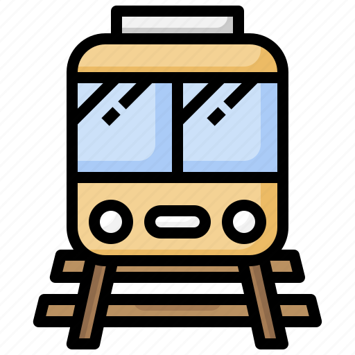 Train, public, transport, transportation, travel, railway icon - Download on Iconfinder