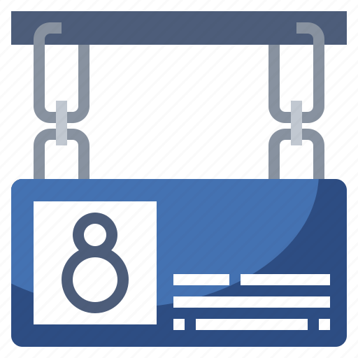 Information, platform, platfrom, post, signaling, signboard, station icon - Download on Iconfinder