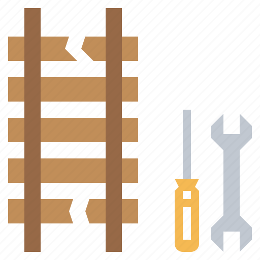 Improvement, rails, repair, tools, transportation, wrench icon - Download on Iconfinder