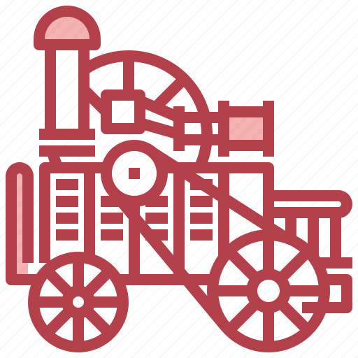 Cargo, invention, locomotive, old, railway, train, transportation icon - Download on Iconfinder