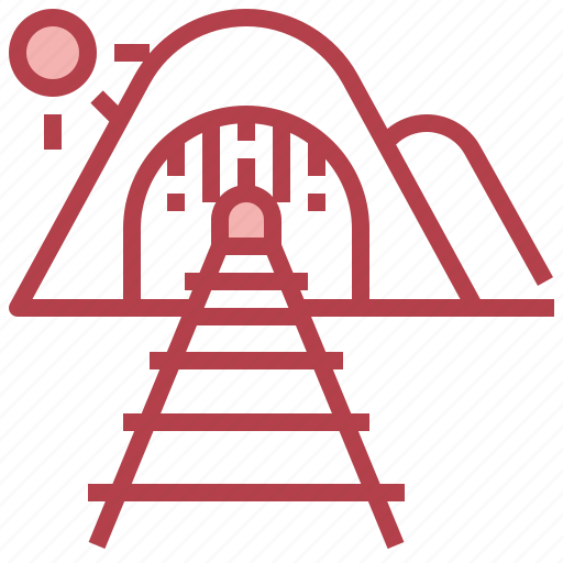 Metro, public, railway, subway, train, transport, tunnel icon - Download on Iconfinder