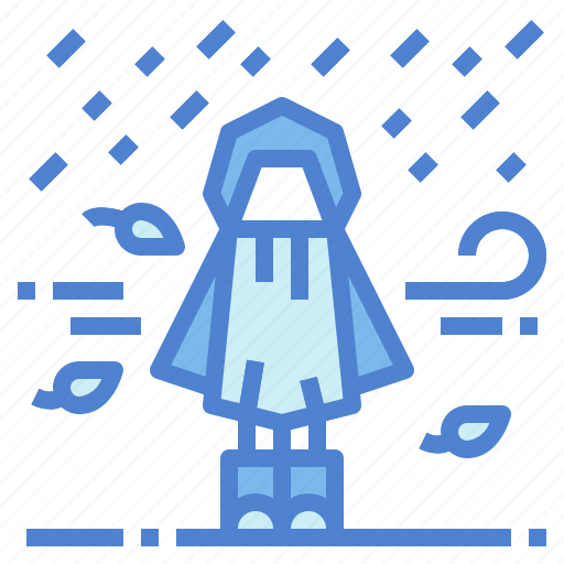 Rainy, season, weather, wind icon - Download on Iconfinder