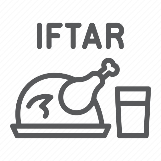 Iftar, ramadan, religion, chicken, water, food, muslim icon - Download on Iconfinder