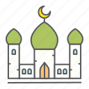 mosque, religion, islamic, islam, building, architecture, arabic