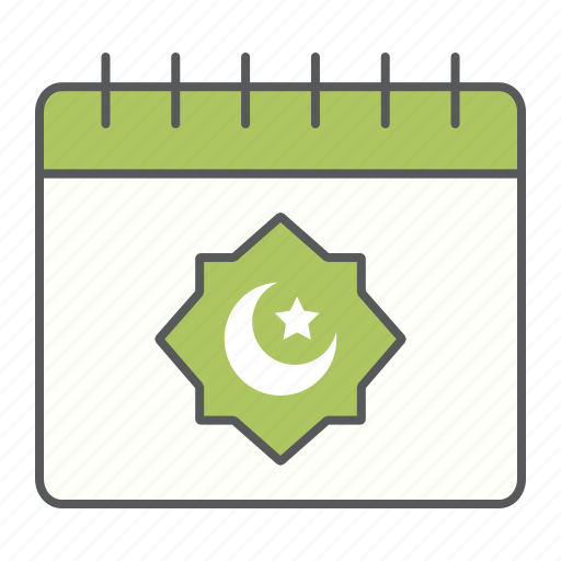 Ramadan, calendar, religion, islamic, arabic, holiday, mubarak icon - Download on Iconfinder