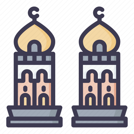 Minaret, islam, muslim, religion, ramadan, eid, arab icon - Download on Iconfinder