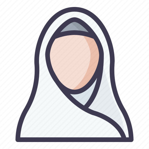 Woman, islam, muslim, religion, ramadan, eid, arab icon - Download on Iconfinder