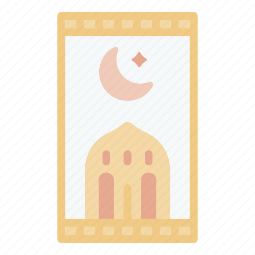 Prayer, mat, muslim, islam, pray, ramadan, culture icon - Download on Iconfinder