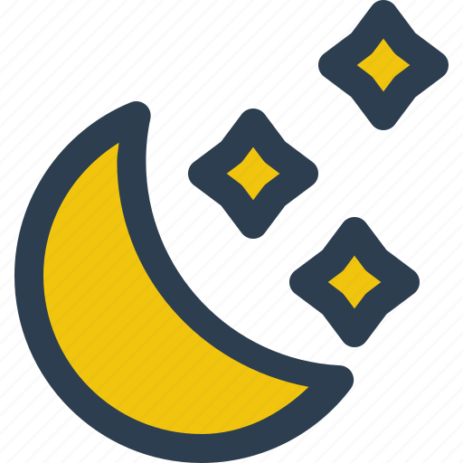 Qadr, night, islamic, crescent, moon icon - Download on Iconfinder