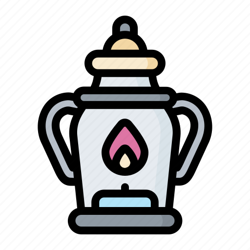 Arab, fire, islam, lamp, lantern icon - Download on Iconfinder