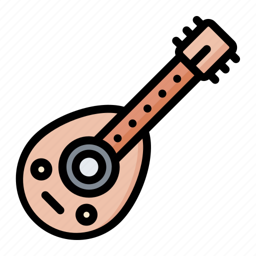 Instrument, musical, orchestra, oud, string icon - Download on Iconfinder
