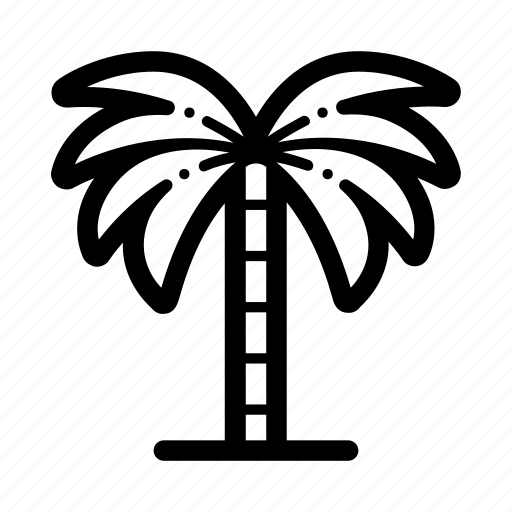 Tropical, palm tree, plant, nature, date tree icon - Download on Iconfinder