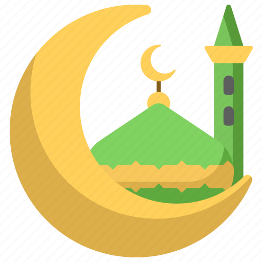 Moon, mosque, ramadan, islam icon - Download on Iconfinder