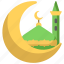 moon, mosque, ramadan, islam 