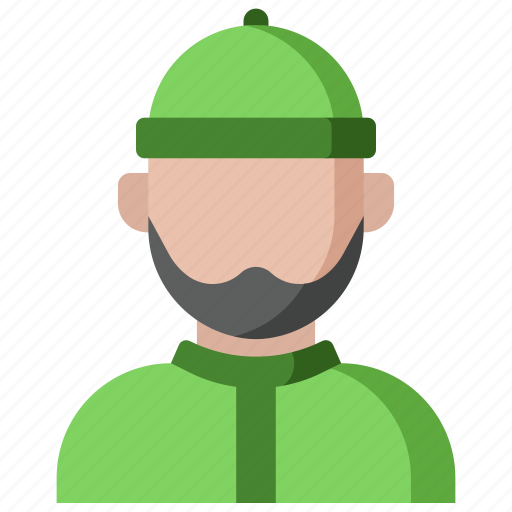 Muslim, man, moslem, avatar icon - Download on Iconfinder